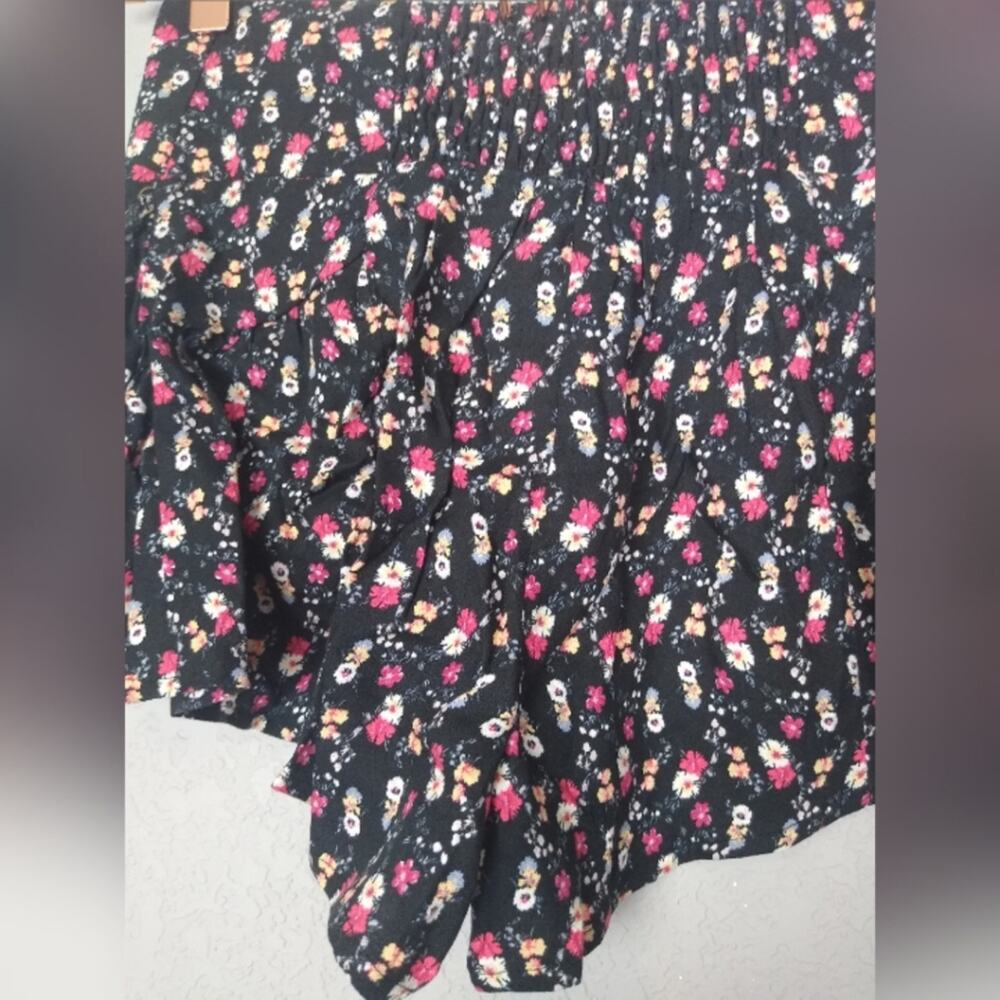 Kirious Smocked Waist Tie Skort Black Size XS - Picture 10 of 14